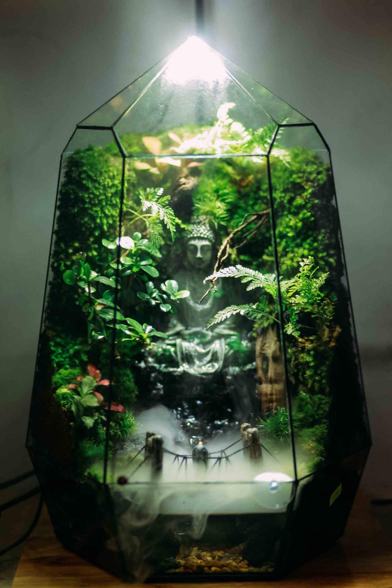 Bái Phật Thác Khói Tank cao 50cm