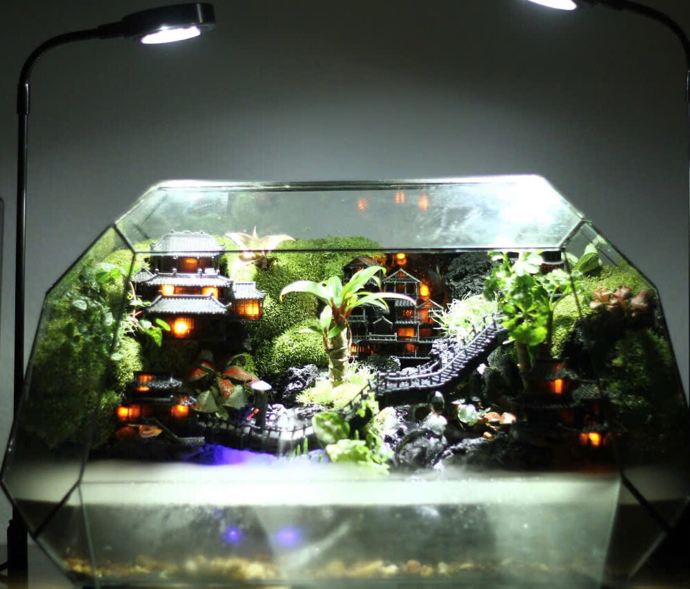 Cổ Trấn Thác Khói Tank 40cm