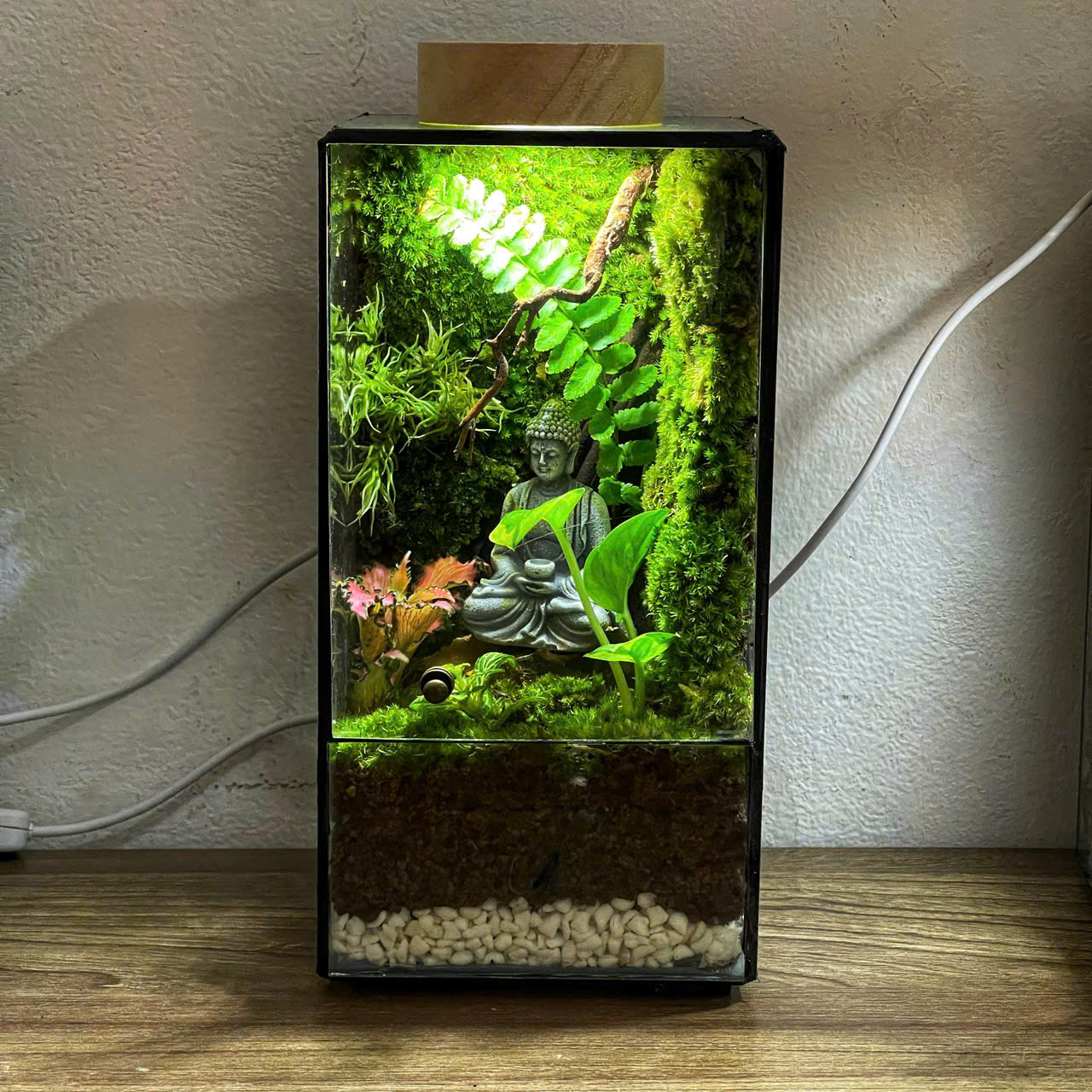 Phật thiền mini 10x10x20cm