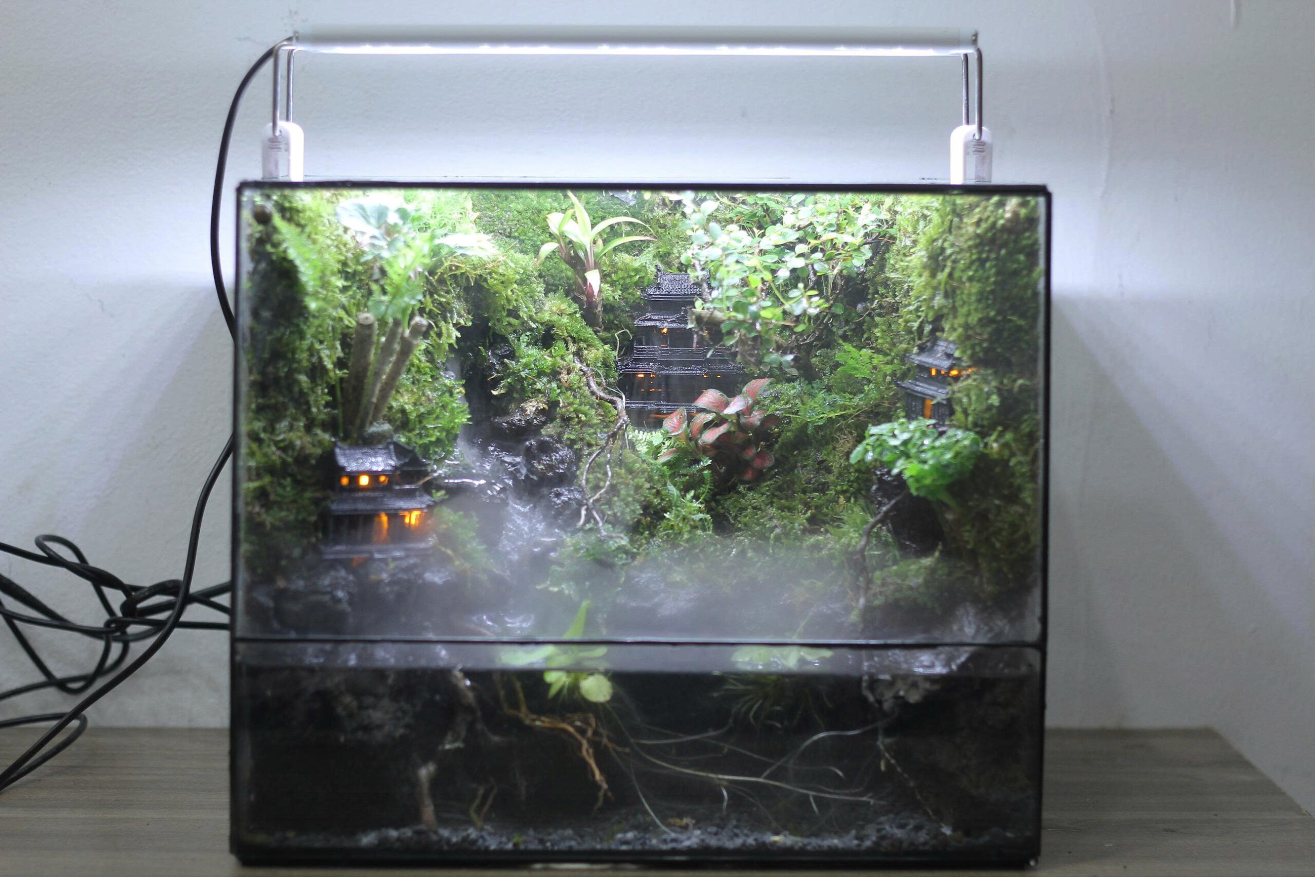 Cổ Trấn Thác Khói 30x20x25cm