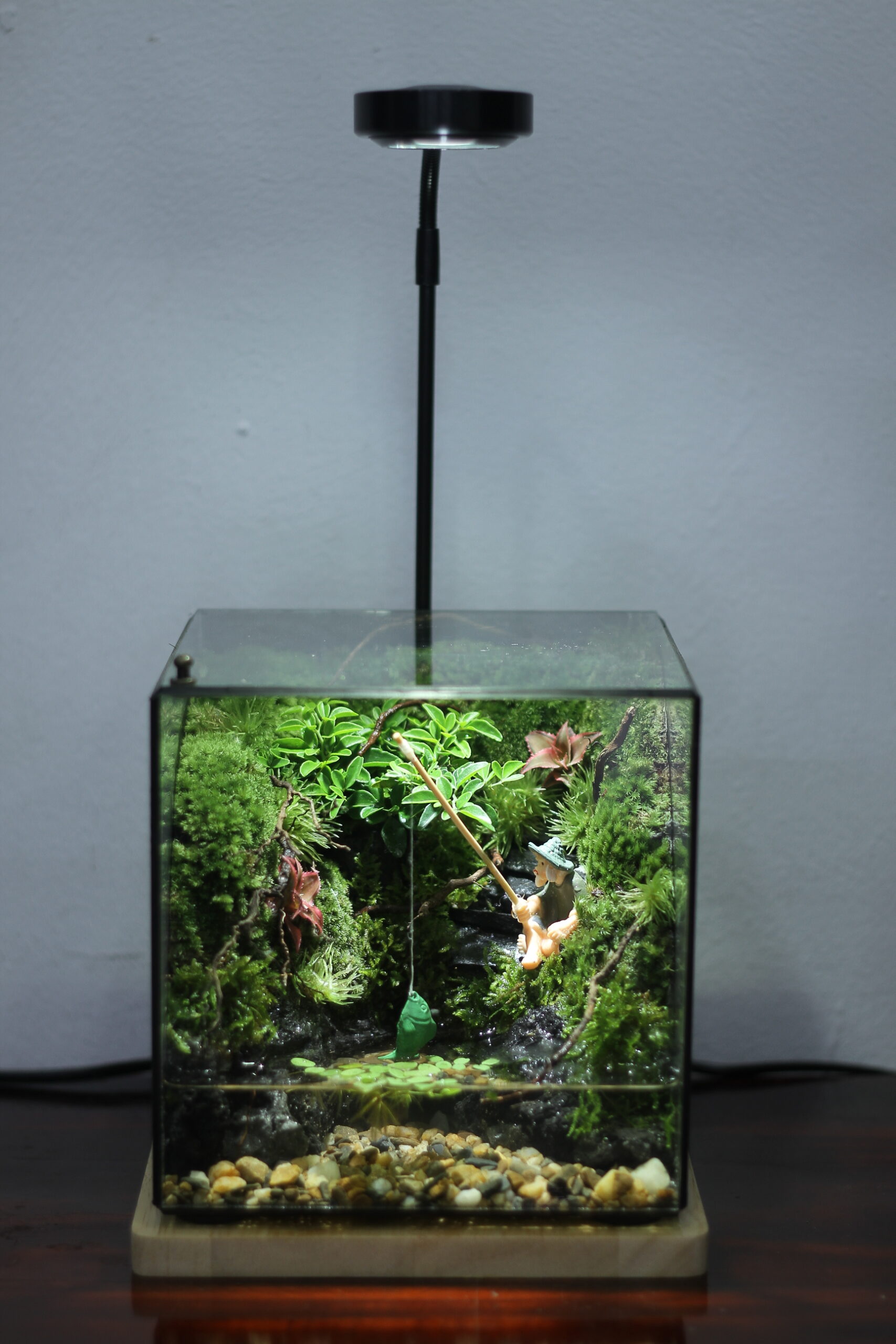 Ông lão câu cá cubic 15cm